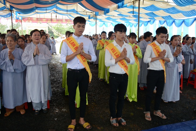 Ullambana Ceremony at Dang Phap pagoda – Binh Phuoc Province.