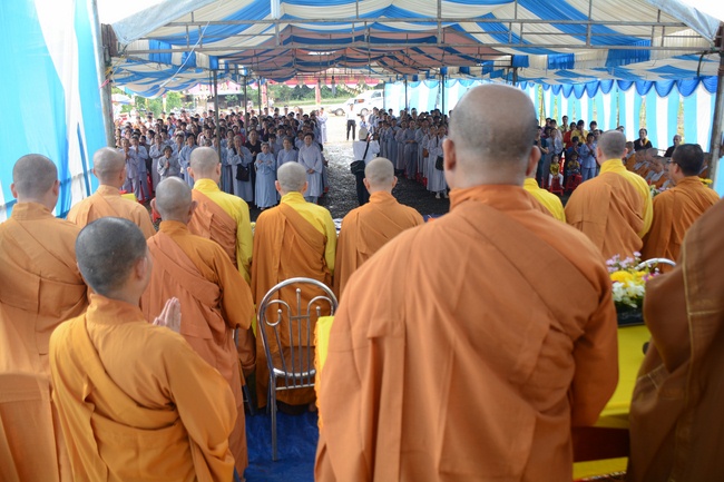 Ullambana Ceremony at Dang Phap pagoda – Binh Phuoc Province.