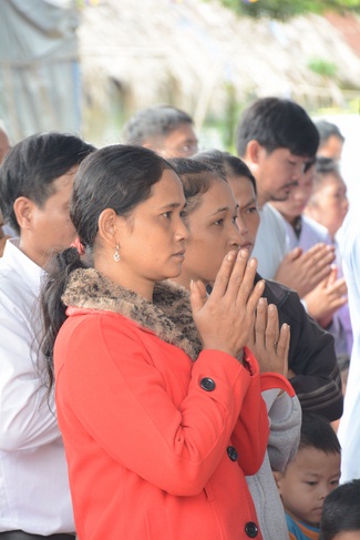 Ullambana Ceremony at Dang Phap pagoda – Binh Phuoc Province.