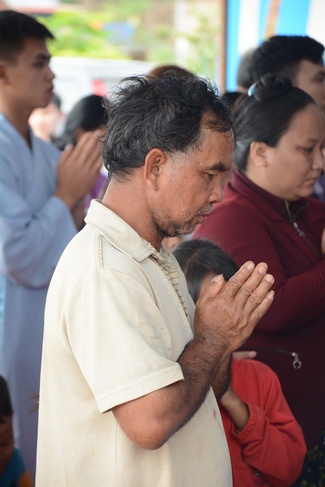 Ullambana Ceremony at Dang Phap pagoda – Binh Phuoc Province.