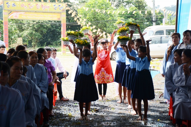 Ullambana Ceremony at Dang Phap pagoda – Binh Phuoc Province.
