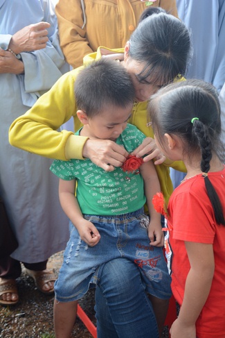 Ullambana Ceremony at Dang Phap pagoda – Binh Phuoc Province.