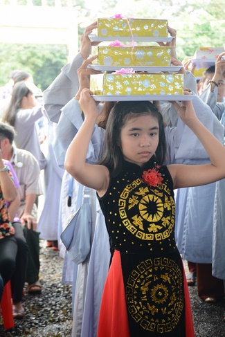 Ullambana Ceremony at Dang Phap pagoda – Binh Phuoc Province.