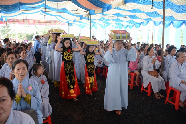 Ullambana Ceremony at Dang Phap pagoda – Binh Phuoc Province.