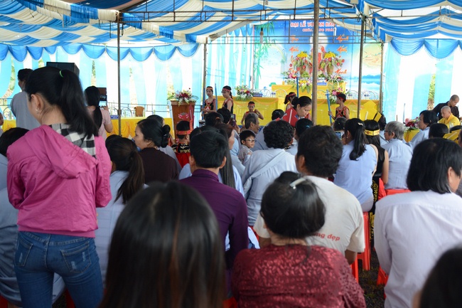 Ullambana Ceremony at Dang Phap pagoda – Binh Phuoc Province.