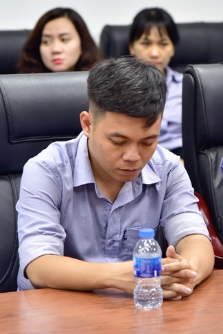 SHARING DHARMA TALK TO THE BIDV BANK STAFFS