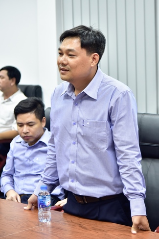 SHARING DHARMA TALK TO THE BIDV BANK STAFFS