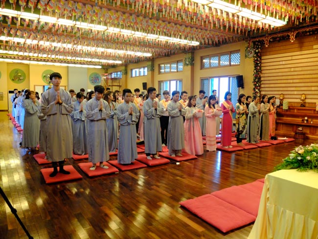 Lễ Vu Lan Báo Hiếu tại TP Jeonju - Hàn Quốc