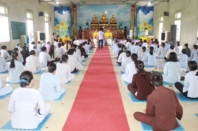 The wedding ceremony at Dong Cao – Thanh Hoa province.