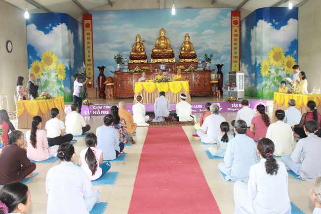 The wedding ceremony at Dong Cao – Thanh Hoa province.