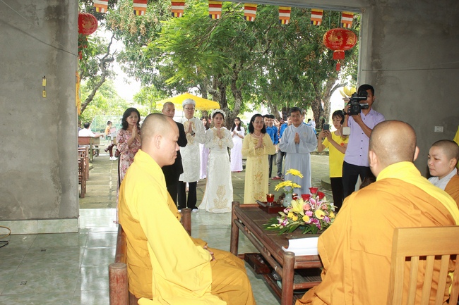 The wedding ceremony at Dong Cao – Thanh Hoa province.