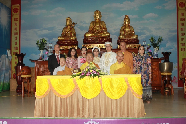 The wedding ceremony at Dong Cao – Thanh Hoa province.