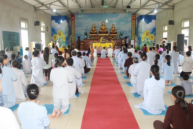 The wedding ceremony at Dong Cao – Thanh Hoa province.