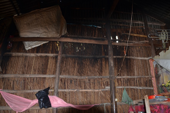 Money giving for supporting house building and animals release in Kien Giang