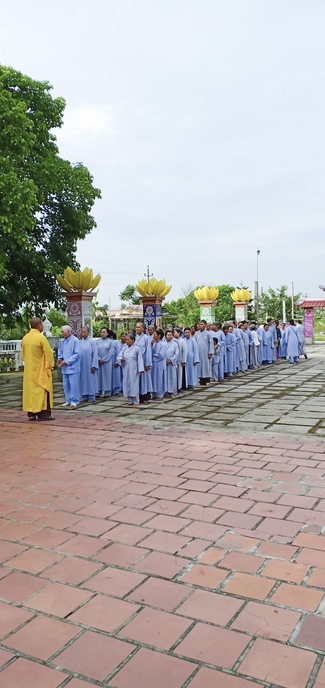 One-day retreat course at Dong Cao – Thanh Hoa province