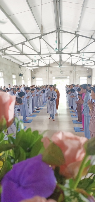 One-day retreat course at Dong Cao – Thanh Hoa province