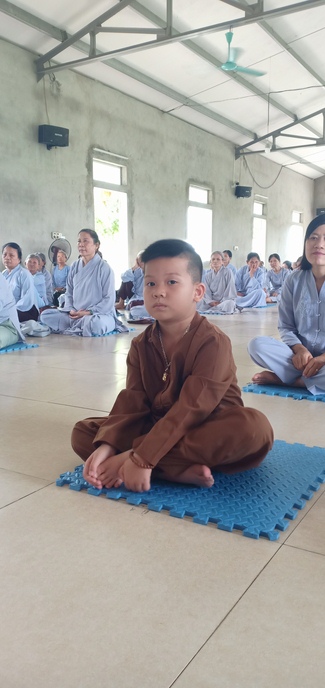 One-day retreat course at Dong Cao – Thanh Hoa province