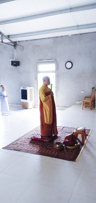 One-day retreat course at Dong Cao – Thanh Hoa province