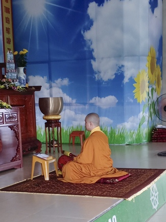 One-day retreat course at Dong Cao – Thanh Hoa province