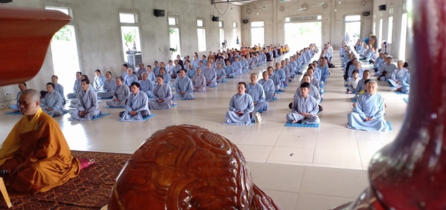 One-day retreat course at Dong Cao – Thanh Hoa province