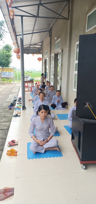 One-day retreat course at Dong Cao – Thanh Hoa province