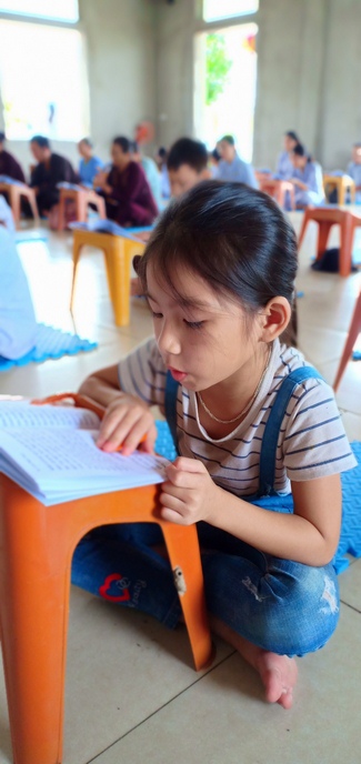 One-day retreat course at Dong Cao – Thanh Hoa province