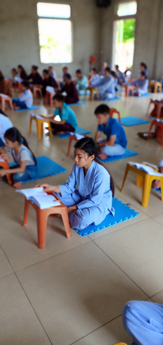 One-day retreat course at Dong Cao – Thanh Hoa province