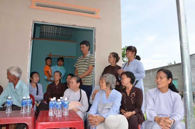 Charity work and houses at Binh Thuan Province