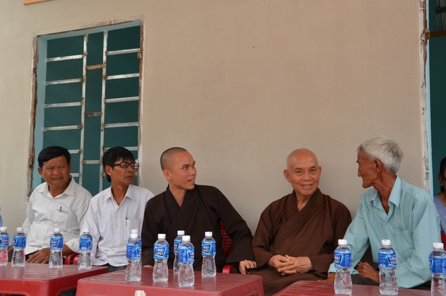 Charity work and houses at Binh Thuan Province