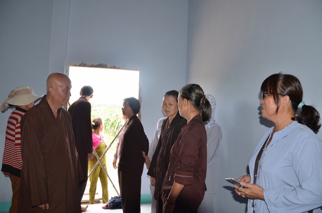 Charity work and houses at Binh Thuan Province