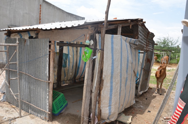 Charity work and houses at Binh Thuan Province