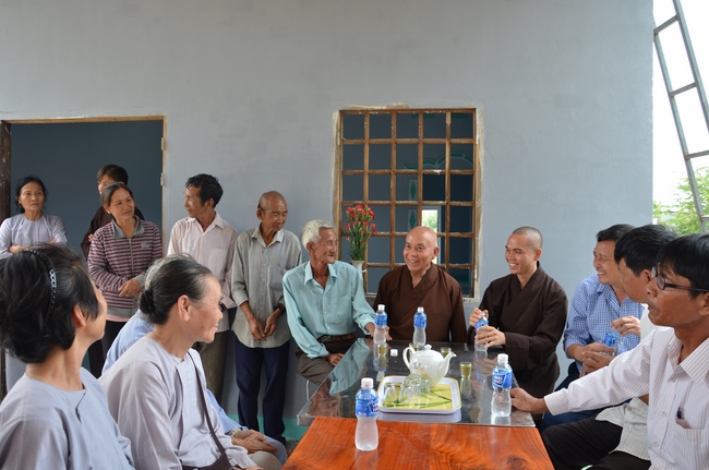 Charity work and houses at Binh Thuan Province