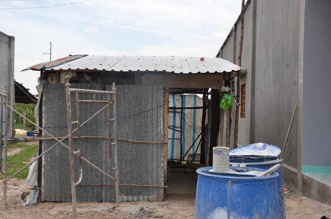 Charity work and houses at Binh Thuan Province