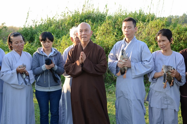 Charity work and houses at Binh Thuan Province