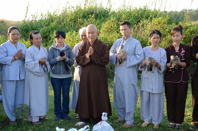 Charity work and houses at Binh Thuan Province