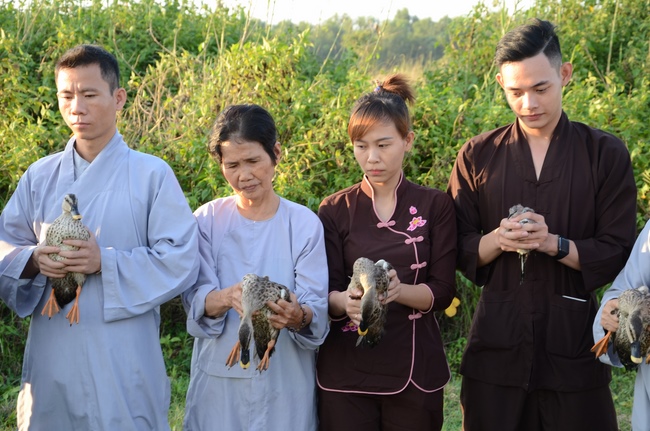 Charity work and houses at Binh Thuan Province