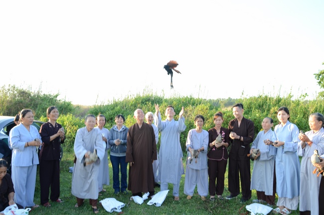 Charity work and houses at Binh Thuan Province