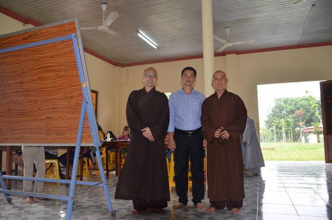 Charity work and houses at Binh Thuan Province