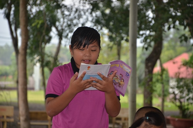 Charity work and houses at Binh Thuan Province