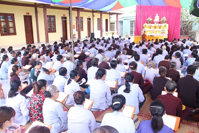 The One – Day peaceful happy Cultivation at Tieu Dao Pagoda in Quang Ninh Province