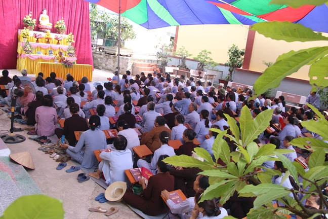 The One – Day peaceful happy Cultivation at Tieu Dao Pagoda in Quang Ninh Province