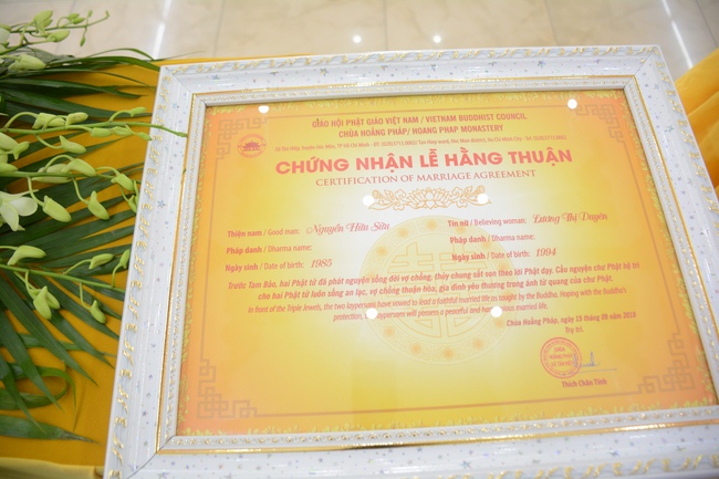 Buddhist Wedding ceremony