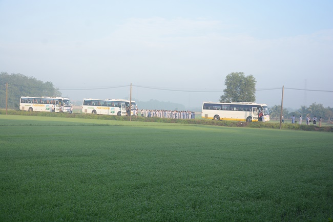 Offering five branches of Hoang Phap pagoda and releasing creatures