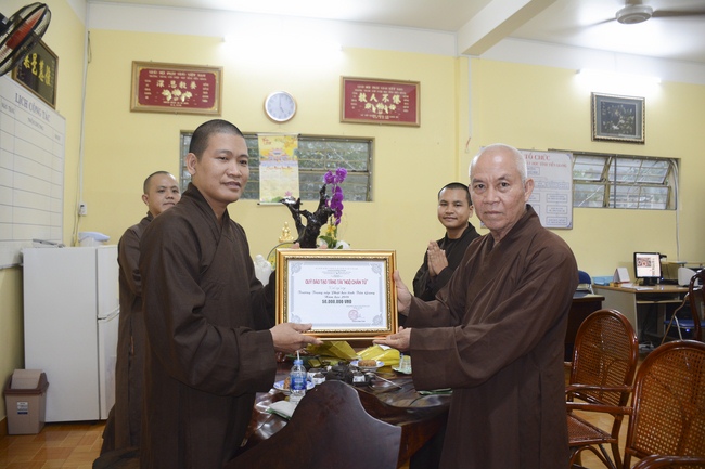 Quỹ Đào Tạo Tăng Tài Ngộ Chân Tử