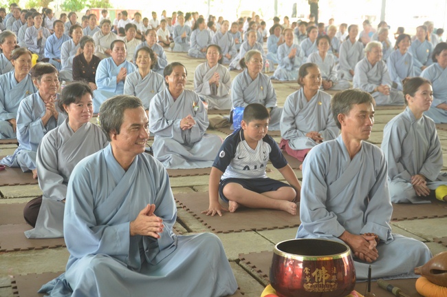 One - Day Cultivation of reciting the Buddha’s name at Hoang Phap pagoda in Cambodia