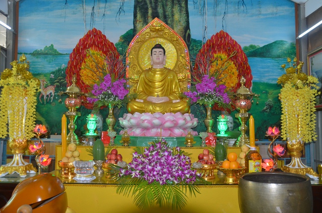 One - Day Cultivation of reciting the Buddha’s name at Hoang Phap pagoda in Cambodia