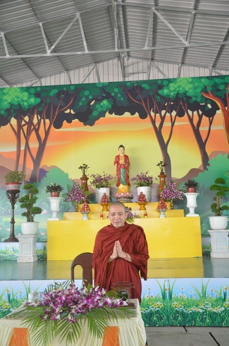 One - Day Cultivation of reciting the Buddha’s name at Hoang Phap pagoda in Cambodia