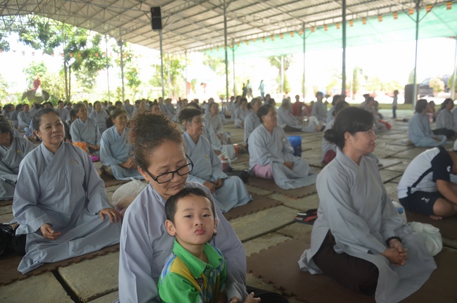 One - Day Cultivation of reciting the Buddha’s name at Hoang Phap pagoda in Cambodia
