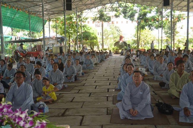 One - Day Cultivation of reciting the Buddha’s name at Hoang Phap pagoda in Cambodia