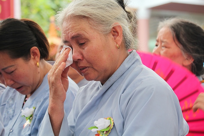The Buddhist Festival chanting Ksihitigarbha on occasion of the great Ullambana Ceremony  at Hoa Phuc Pagoda – Hanoi
